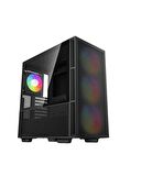 DeepCool CH560 3×140/1×120mm ARGB (Mini-ITX / Mikro-ATX / ATX / E-ATX) Mid Tower ATX Siyah Oyuncu Kasası