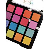 ROSE NEON FAR PALETİ 16'LI