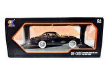 1:24 Metal Model Koleksiyon Araba Mercedes-Benz 300 SL Siyah 21 CM CZ174B