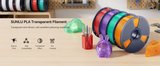 SUNLU PLA Transparan Şeffaf Filament Koyu Mavi 1.75mm 1kg