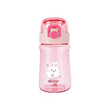 Diller Tritan Pipetli Çocuk Matara Pembe 550 ml