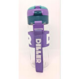 Vagonlife Diller Tritan Matara 600 ml. Mor