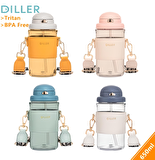 650 Ml Pipetli Su Matarası Bpa Koku Sızdırma Yok D65