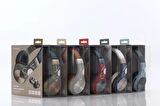 SY BT-1607 Kulaküstü Bluetooth Kulaklık Mavi