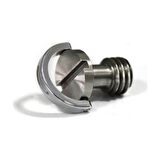 Ayex Tripod Quick Release Plate İçin 3/8" D-Ring Vida