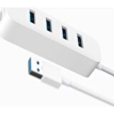 Xiaomi USB 3.0 Çoklayıcı Multi Hız 4 Port Hub Çoğaltıcı