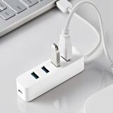 Xiaomi USB 3.0 Çoklayıcı Multi Hız 4 Port Hub Çoğaltıcı