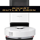 OUTLET Roborock Q7 Max Plus Beyaz Akıllı Robot Süpürge