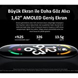 Xiaomi Mi Smart Band 7 Uyku Takibi Nabız Ölçer Spor Su Geçirmez Android iOS iPhone Uyumlu Akıllı Bileklik Saat