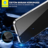 Anti Static HD iPhone 14 Plus Uyumlu Toz Çizilme Parmak izi Önleyici Full Cam Ekran Koruyucu