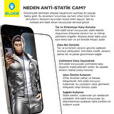 Anti Static HD iPhone 14 Plus Uyumlu Toz Çizilme Parmak izi Önleyici Full Cam Ekran Koruyucu