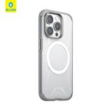 Blueo Ape Legend Serisi iPhone 15 Pro Max Uyumlu Gri Anti-Drop Magsafe Telefon Kılıfı