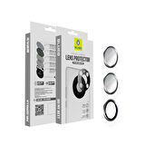 Blueo Sam S23/23+ Gümüş Kamera Lens Koruyucu