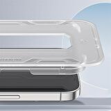 0.2MM Ultra-Thin HD Uygulama Aparatlı Kırılmaz Cam Ekran Koruyucu iPhone 14 Plus/13 Pro Max