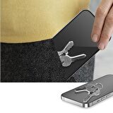  Iphone 15 Pro Uyumlu Tam Kaplayan HD Anti-static Darbe Emici Temperli Cam Ekran Koruyucu