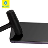 Iphone 15 Pro Uyumlu Uygulama Aparatlı Corning Gorilla Anti-static Cam Ekran Koruyucu Darbe Emici