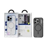 iPhone 15 Pro Max Dual Color Skin Friendly Magsafe Kılıf Siyah