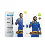 Blueo iPhone 16 / iPhone 15 Uyumlu Full Cover Glass HD 5'li Paket Cam Ekran Koruyucu 5 adet