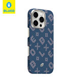 iPhone 16 Pro Uyumlu MagSafe Özellikli Orijinal Karbon Gilded Tactile Aramid Fiber İnce Slim Kılıf