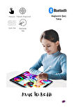 iPad 10,9 10.nesil Uyumlu Avuç Içi Reddetmeli Dokunmatik Fuchsia Özel Çizim Ve Yazı Kalemi