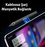 Dux Ducis SP-04 Manyetik Şarjlı Stylus Pen iPad Tablet Dokunmatik Kalem Transparent