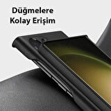 Dux Ducis SM Galaxy S23 Ultra Grit Series PU Premium Kılıf