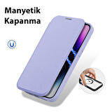 Dux Ducis iPhone 14 Pro Max 6.7 Kılıf Skin X Pro Series MagSafe Kapaklı Kılıf Folio Case