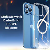 Dux Ducis Clin Mag Series iPhone 13 Pro 6.1 Magsafe Uyumlu Manyetik Silikon Kılıf