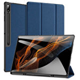 Dux Ducis Samsung Galaxy Tab A8 2021 10.5 (X200-X205) Kılıf Kalem Bölmeli Standlı Domo Series