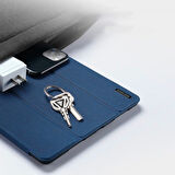 Dux Ducis Samsung Galaxy Tab A8 2021 10.5 (X200-X205) Kılıf Kalem Bölmeli Standlı Domo Series