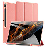 Dux Ducis Samsung Galaxy Tab A8 2021 10.5 (X200-X205) Kılıf Kalem Bölmeli Standlı Domo Series