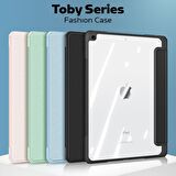 Dux Ducis iPad 7-8 10.2 (2019,2020,2021) Kılıf Kalem Bölmeli Toby Series SİYAH