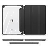 Dux Ducis iPad 7-8 10.2 (2019,2020,2021) Kılıf Kalem Bölmeli Toby Series SİYAH