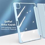 Dux Ducis iPad Pro 11 (2018,2020,2021) Kılıf Kalem Bölmeli Toby Series MAVİ
