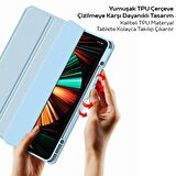 Dux Ducis iPad Pro 11 (2018,2020,2021) Kılıf Kalem Bölmeli Toby Series MAVİ