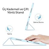 Dux Ducis iPad Pro 11 (2018,2020,2021) Kılıf Kalem Bölmeli Toby Series MAVİ
