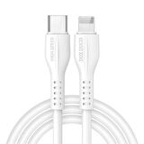 DUX DUCİS İPhone 20W Hızlı Şarj İPhone 12,11 Şarj Kablosu 1metre BEYAZ