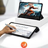 DUX DUCİS SM Tab A7 10.4 2020 (T500-T505) Kılıf Soft Tpu Mıknatıslı Domo Kılıf SİYAH