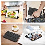 DUX DUCİS Huawei MatePad 10.4 Kılıf Soft Tpu Mıknatıslı Domo Kılıf SİYAH