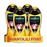 Palmolive Luminous Oils Makademya Aromalı Rahatlatıcı Doğal Tüm Ciltler İçin Duş Jeli 4 x 250 ml