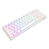 Royal Kludge RK61 Beyaz 60% Kablosuz US Gaming Klavye