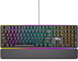 Royal Kludge RK918 Red Switch Siyah PBT RGB Kablolu US Gaming Mekanik Klavye