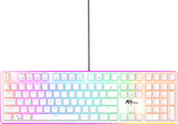 Royal Kludge RK918 Red Switch Beyaz PBT RGB Kablolu US Gaming Mekanik Klavye