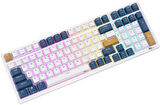 Royal Kludge RK98 Beyaz-Mavi RGB Kablosuz US Gaming Klavye