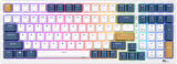Royal Kludge RK98 Beyaz-Mavi RGB Kablosuz US Gaming Klavye