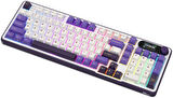 Royal Kludge S98 Beyaz-Mavi RGB Kablosuz US Gaming Klavye