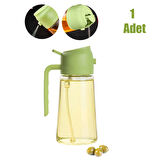 Porsima Alk-1900 Çok Amaçlı Cam Sprey Şişe Yağlık Yağdanlık Yeşil