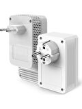 TP-Link TL-WPA7617 KIT, AC1200 Mbps AV1000 Gigabit Kablosuz Powerline Adaptör Kiti OUTLET