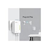 TP-LINK TL-WPA4220 TKIT 300Mbps AV600 KABLOSUZ POWERLINE GENİŞLETİCİ