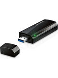 TP-Link Archer T4U, AC1300 Mbps, Çift Bant, USB 3.0, WPA3, Yüksek Çekim Güçlü Wi-Fi 5 USB Adaptör OUTLET